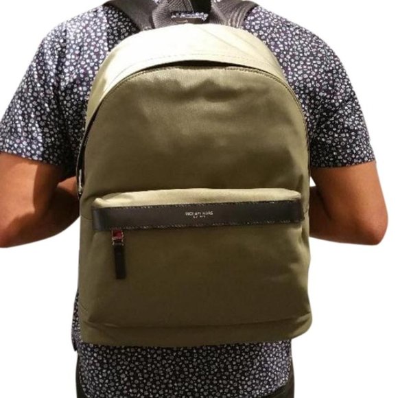 Michael Kors Kent Men's Limted Editio Green Nylon Backpack - Picture 7 of 7